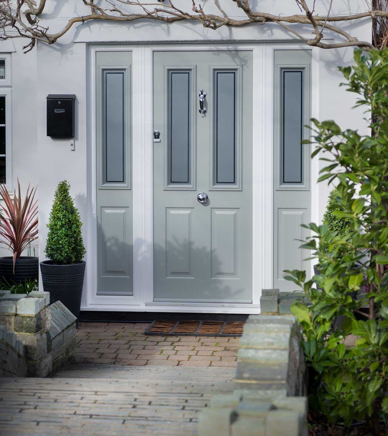 Composite exterior doors 