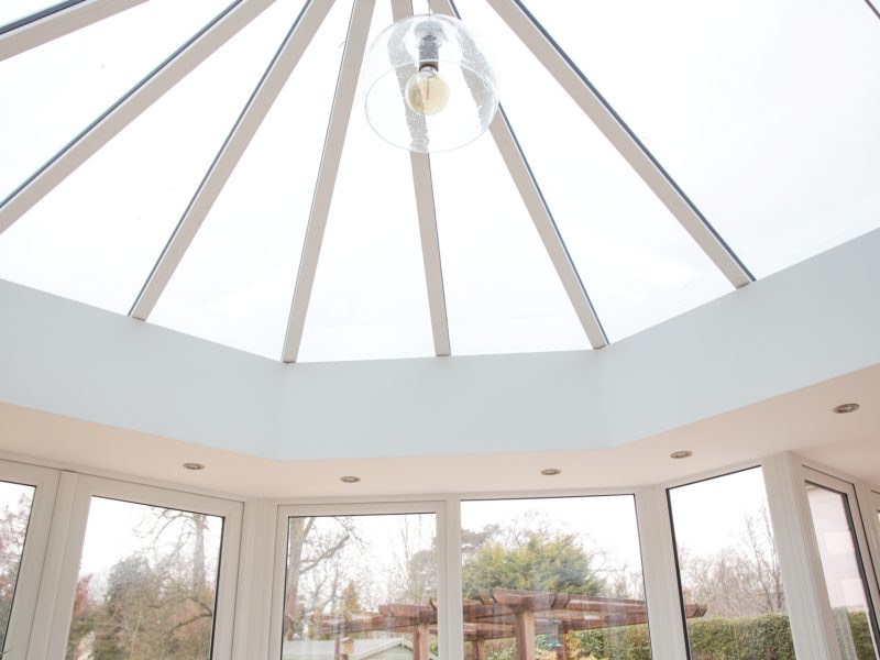 Glass Roof Conservatory Swansea