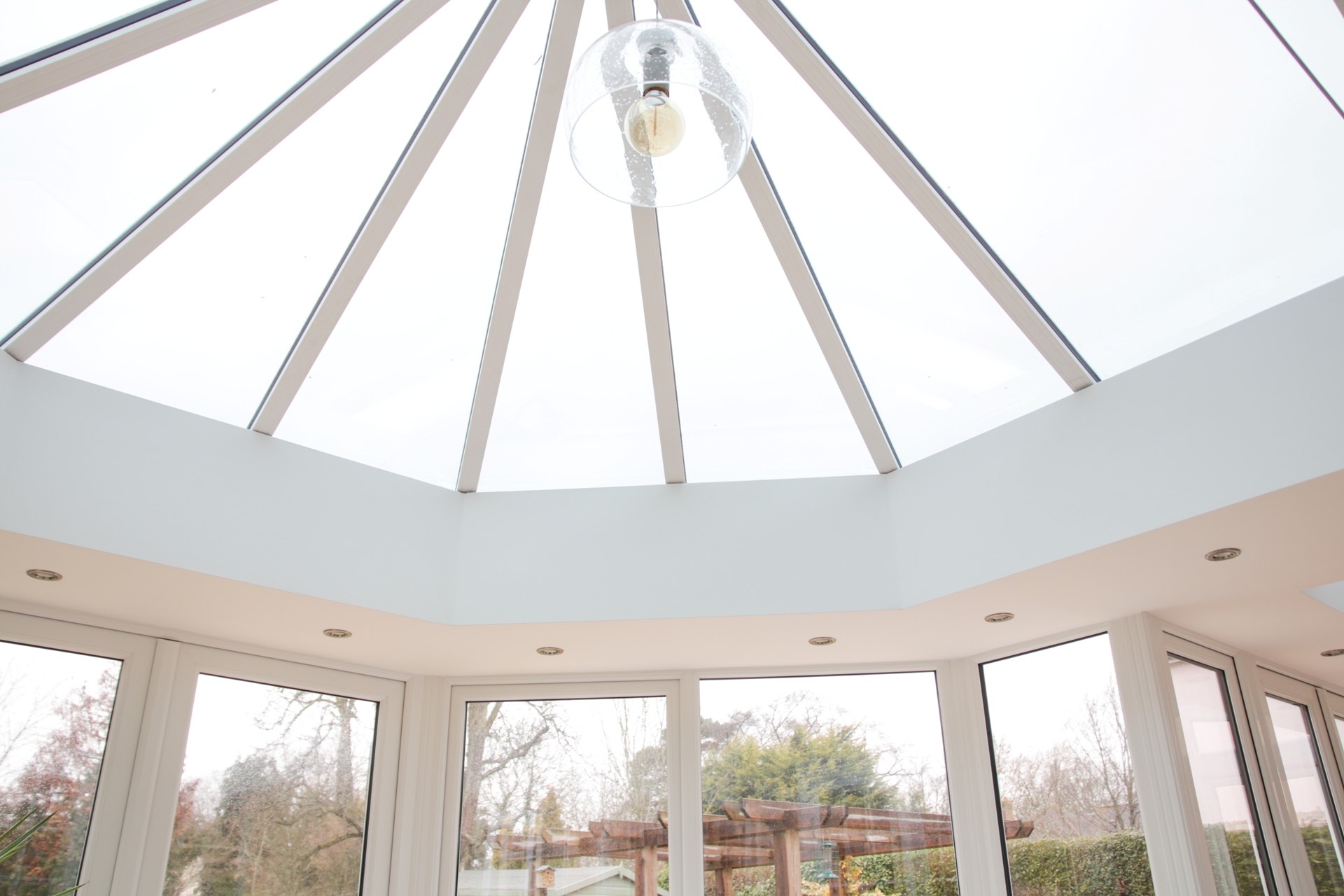 Glass Roof Conservatory Swansea