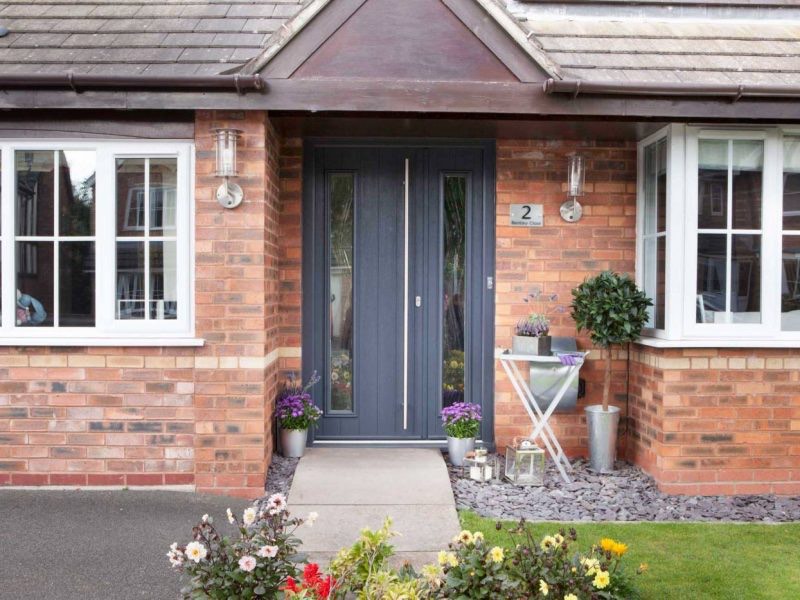 grey Composite Front Doors Carmarthen