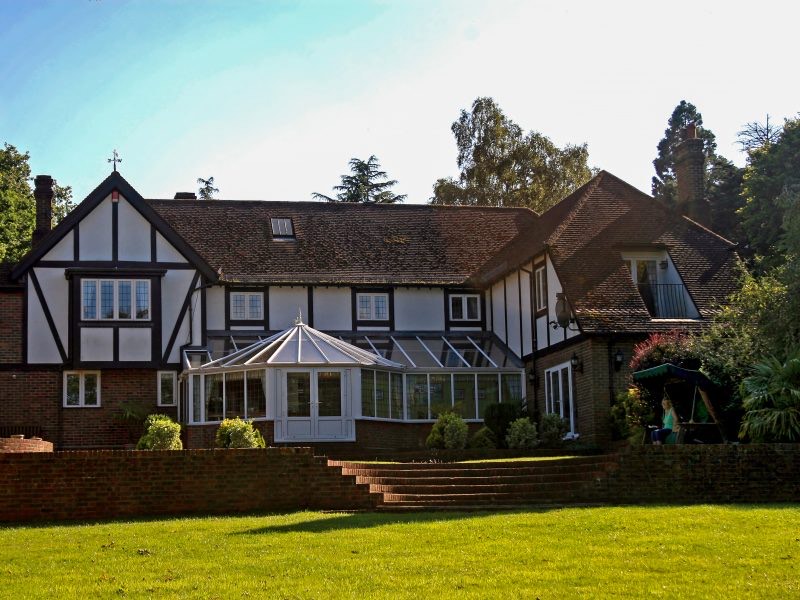 P shaped conservatory Swansea