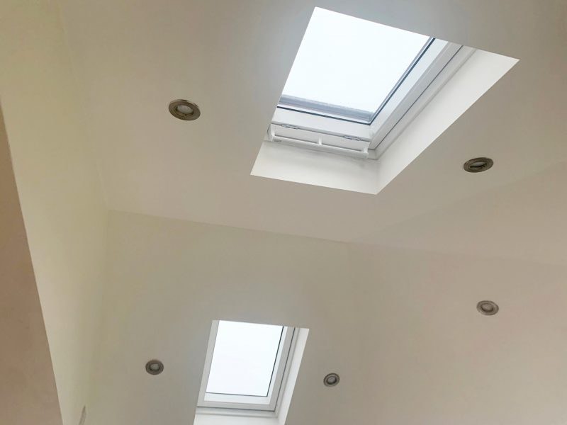 Solid Tiled Conservatory Roof skylights