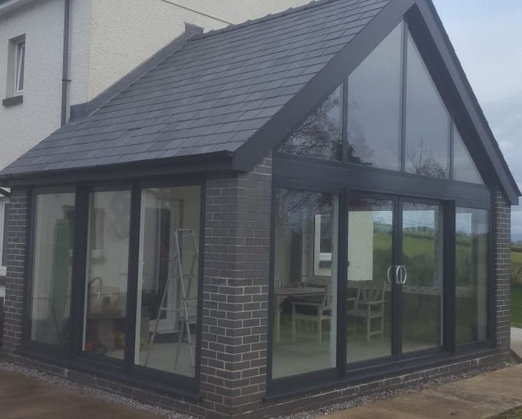 Tiled Roof Gable End Conservatory