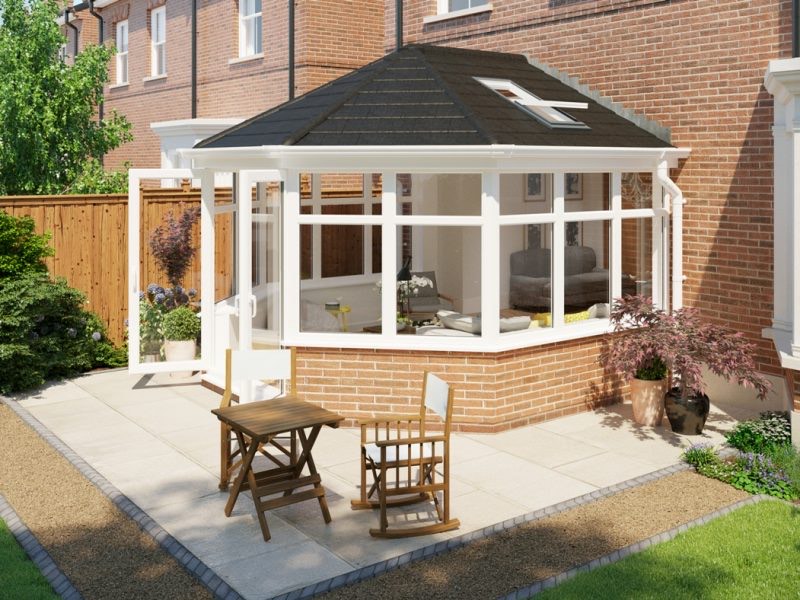 Tiled Roof Victorian Conservatory in Carmarthen