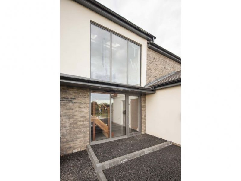 Slimline Aluminium Contemporary Windows Carmarthen