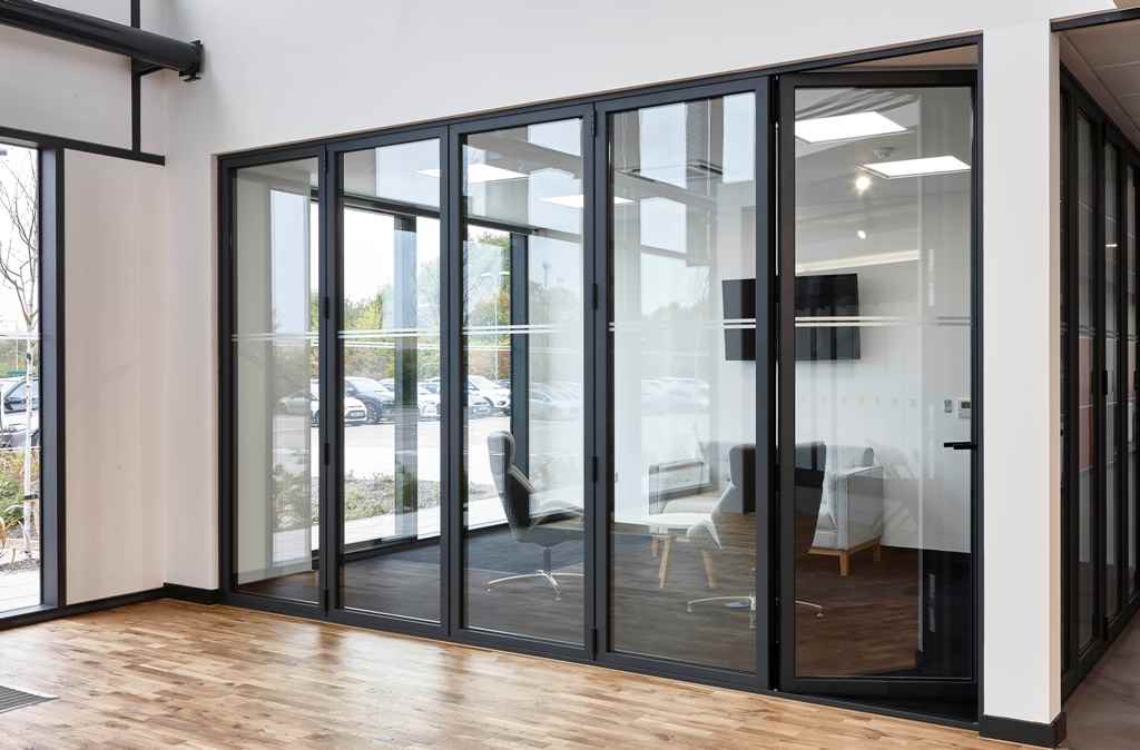 Internal Aluminium Bifold Doors Cardiff