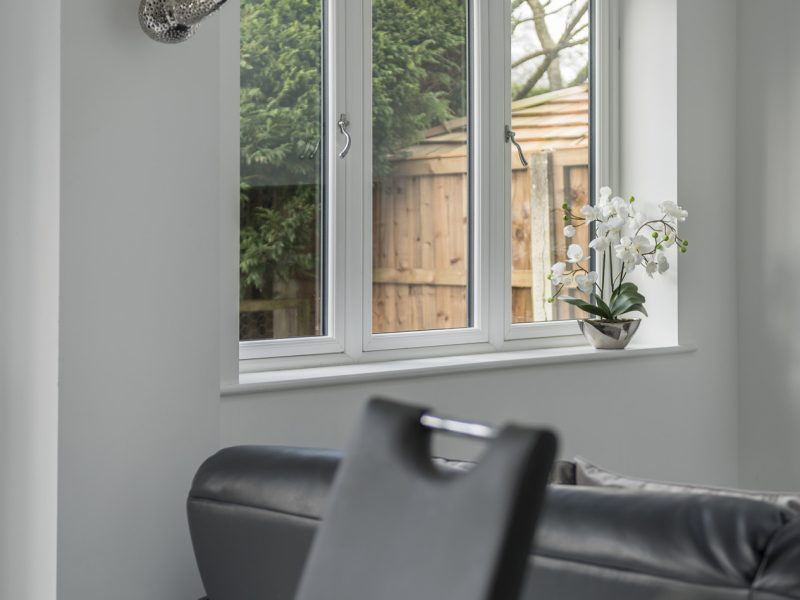 White Flush Windows Bridgend