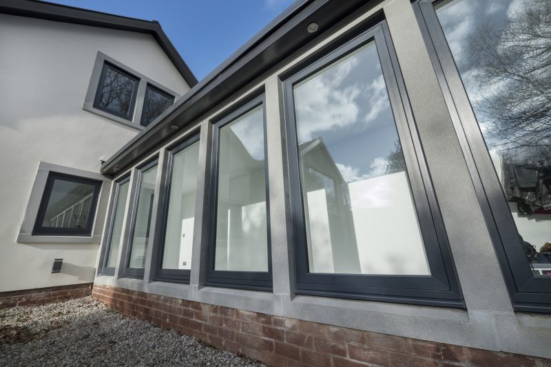 Aluminium Flush Casement Windows Cardiff