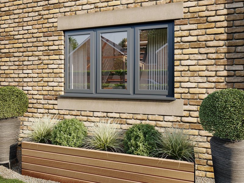 AluK 58 BW Casement Windows Carmarthen