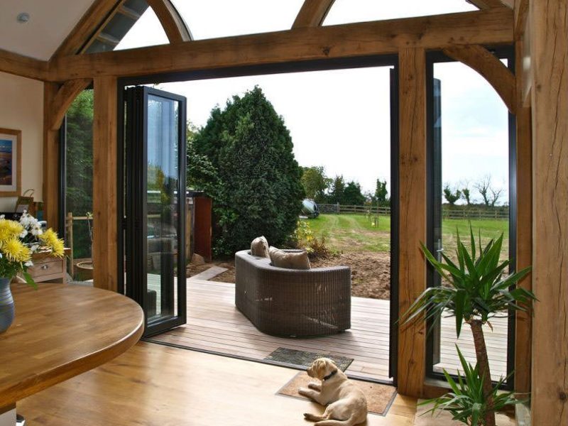 AluK Aluminium Bifold Doors Prices Carmarthen