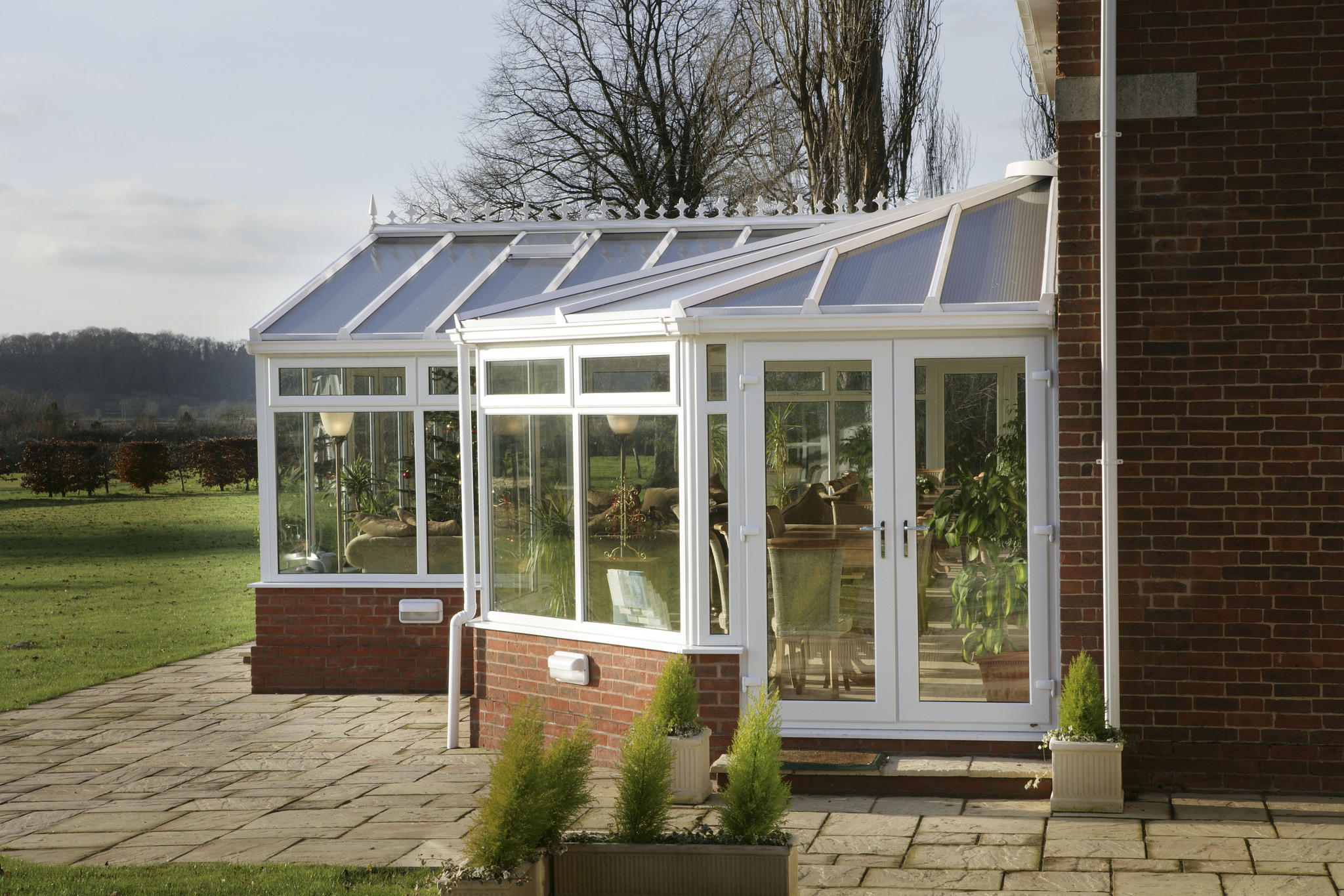 Wendland glass conservatory roof prices