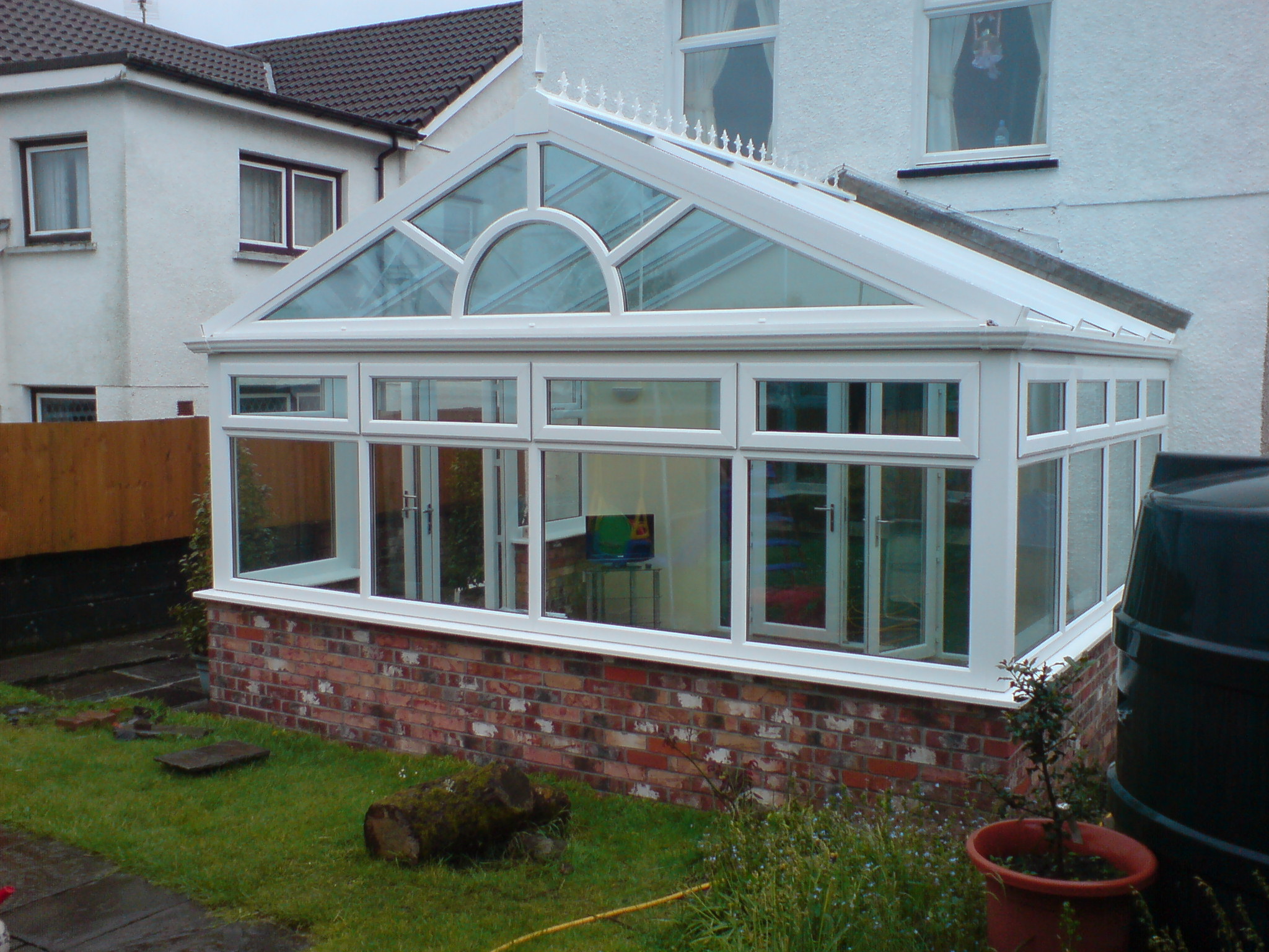 Wendland glass conservatory roof costs