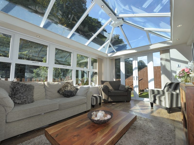 Wendland glass conservatory roof prices