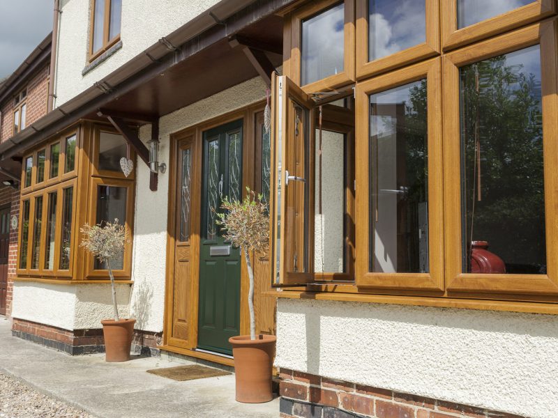 uPVC timberlook windows Ammanford